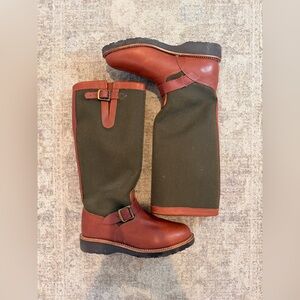 CHIPPEWA WOMEN'S SUNJO ROUND TOE SNAKE BOOTS